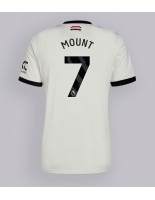 Manchester United Mason Mount #7 Tredjedrakt 2024-25 Korte ermer